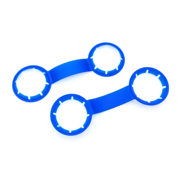 HDPE Plastic Bottle Handles With 2 Pack Design For 38mm Diameter Bottle Neck Holder