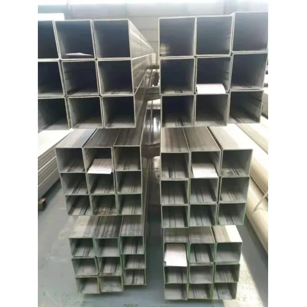 304 Grade Stainless Steel Square Pipe with Polished Surface and OD 6-630mm