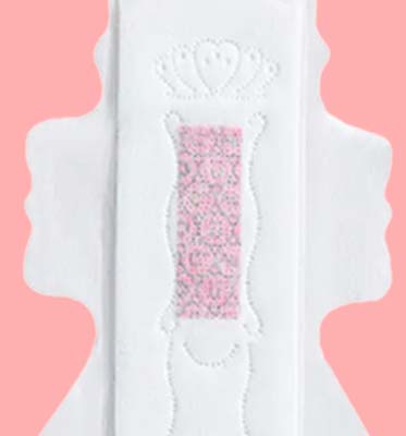 SnuGrace algodón suave desodorizante de iones negativos bambú carbón higiénico pañuelo para mujeres