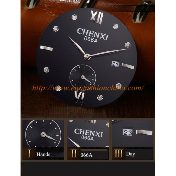 066A Rose Gold Roma Marks Stainless Steel Caseback Watch Quartz Movement Japan Watch OEM