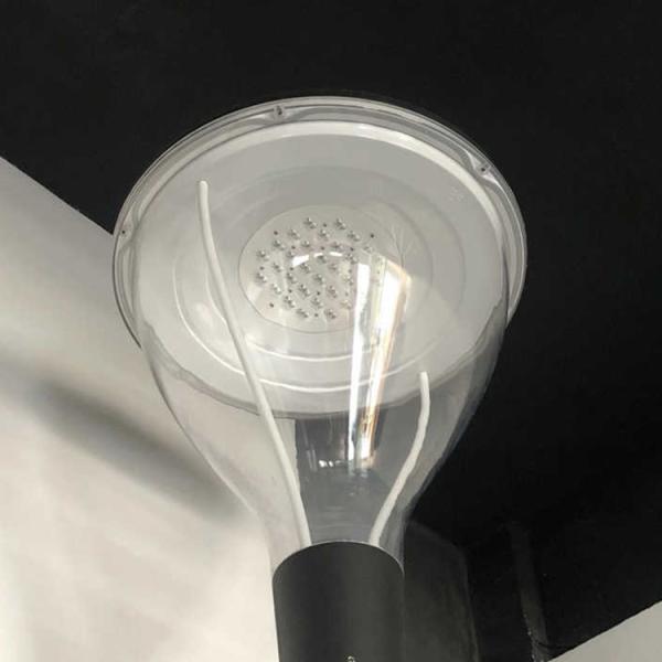 35-65w IP65 Alumínio LED luz de jardim para estrada do pátio -40 50C temperatura de trabalho