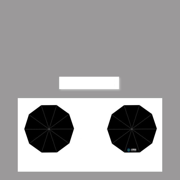 Business Occasions Our Long Handle Umbrella Set with Double Umbrellas is Perfect