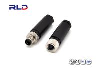 A tomada impermeável elétrica da C.C., conector conduzido da tira Waterproof o tipo da porca do metal da tomada de 2 Pin