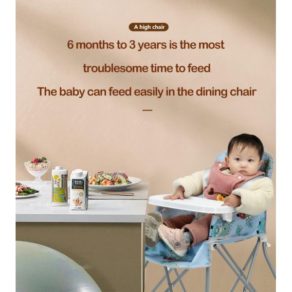 Confortable Infant Dining Chair Multifunctional Adjustable Toddler Dining Chair