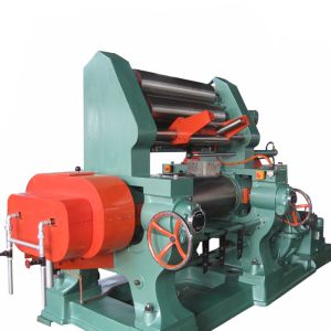 Factory Direct Supply Rubber Mixing Mill with 90kw Motor Power and Plc Control Open Mill