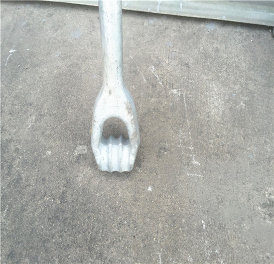 Покрытый порошок гальванизировал анкеры земли/материал анкера К235 винта земли