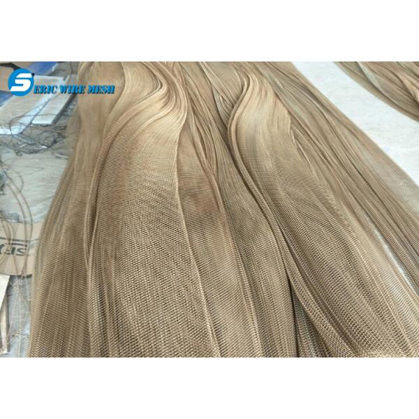 Hospitality Interior Latest Design Decorative Metal Mesh Drapery