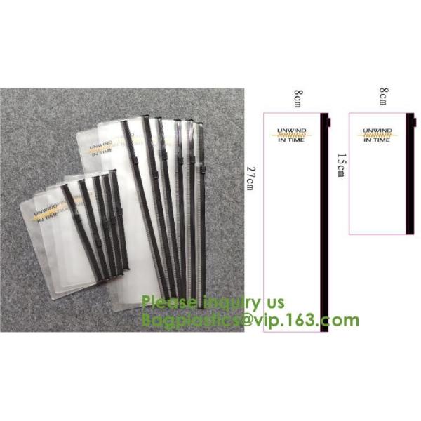 Zipper Pvc Zipper Bags For Make-up Brushes Sets,Eco Friendly clear plastic EVA PVC black zipper Cosmetic Bag eco frinedl