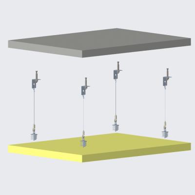 Suspension With Connect Rigid Hanger And Connect Absorber Anchor