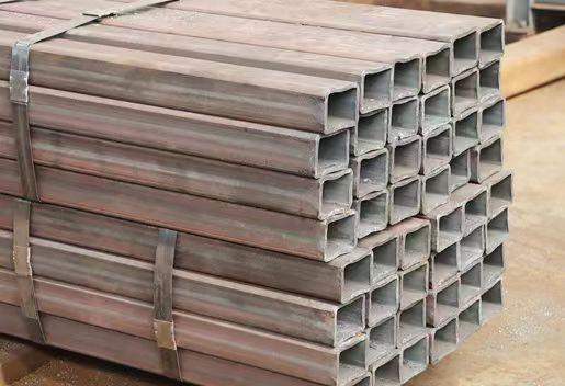 ERW Steel S235jr Pipe Carbon Square Tubing DIN17175 DIN1629
