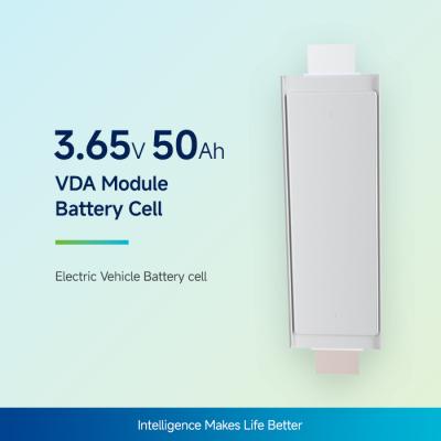 High Energy Density 50Ah Lithium NMC Battery Cell For Electric Vehicle Battery Pack