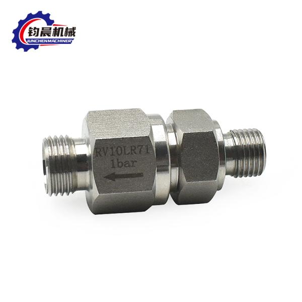Stainless Steel 316/304 Natural Gas Spring Check Valve With BALL Structure