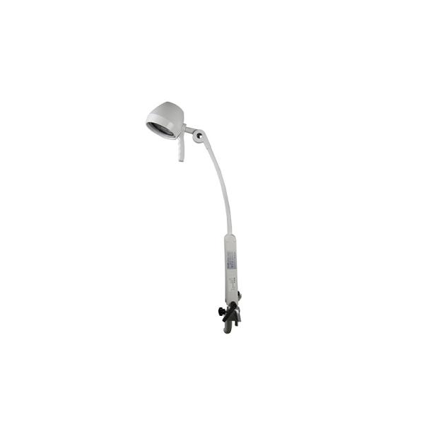White Yellow Color Medical Examination Light Wall Mounted With 5 Castors
