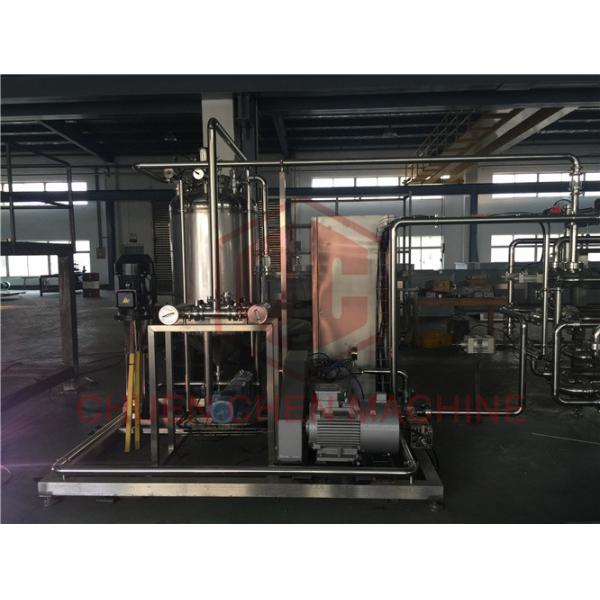 1000L - 10000L Carbonated Drink Production Line Fruit Juice Bottling Equipment