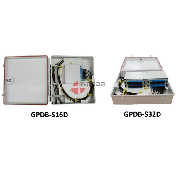 Mini caja del divisor de la fibra óptica de 1/32 PLC para la red GPDB-S32D de FTTX ODN PON