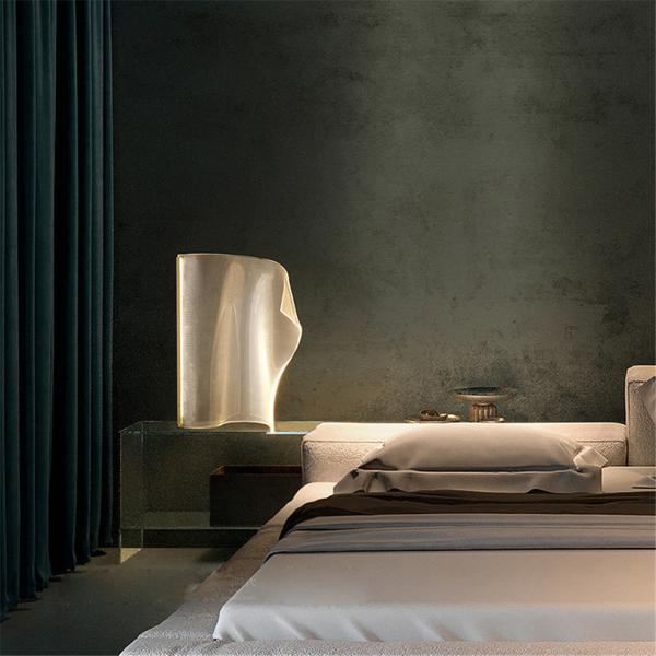 Nordic Designer Led Acrylic Light Guide Table Lamp Home Decoration Gweilo Song LED Table Lamp(WH-MTB-229)
