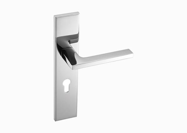 130mm 63mm Brass Modern Internal Door Handles For Wooden Doors