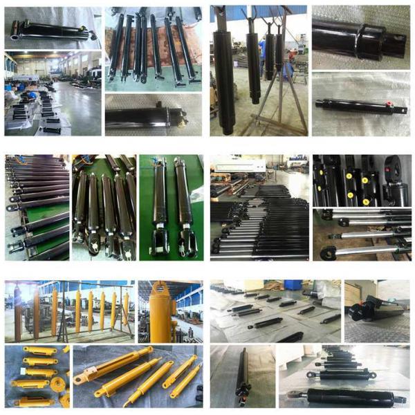 Dump / Tipper Truck Multi Stage Hydraulic Cylinder Hard Chrome Piston Rod Material