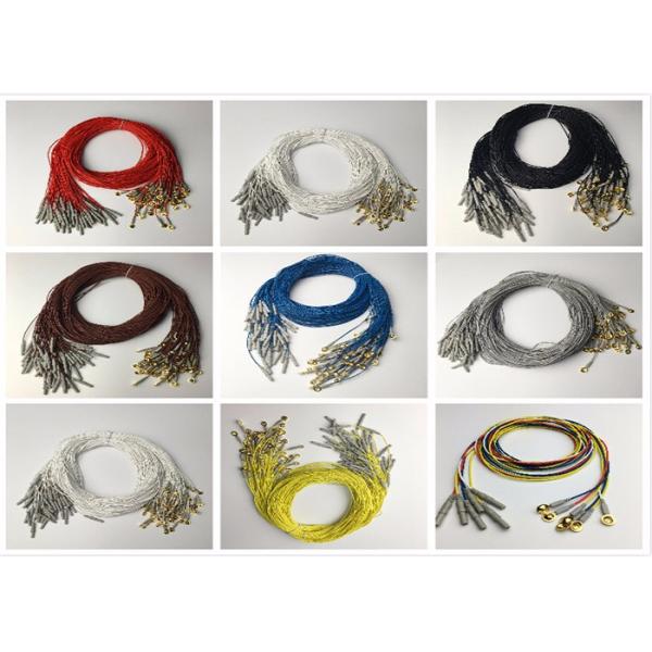 Din 1.5mm Gold Coated Cup Electrode EEG Electrodes Lead Cable