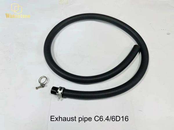 Excavadora C6.4/6D16 Tubo de escape do motor para a Caterpillar CAT320D 323D 324D