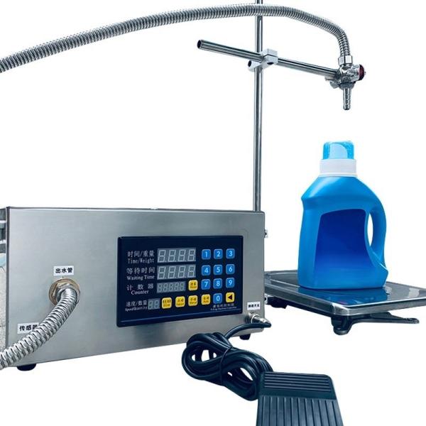 Electric Driven Liquid Soap Filling Machine for Automatic Filling 2M Suction Distance
