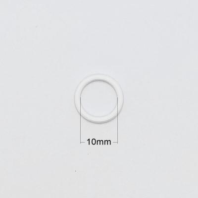 revestido de nylon dos anéis da roupa interior das mulheres de 10mm de metal para dentro