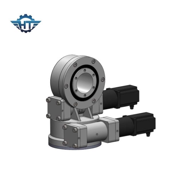 Enclosed Dual Axis Solar Tracker Slew Drive Worm Gear Slewing For PV Mounting Tracking System