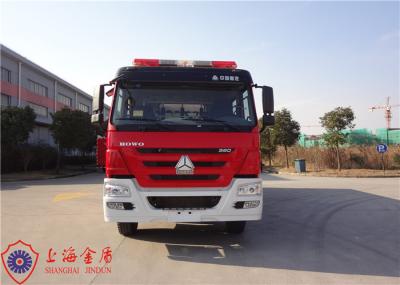 Four Door Structure Fire Fighting Truck 6x4 Drive ISO9001/CCC Foam Fire Truck