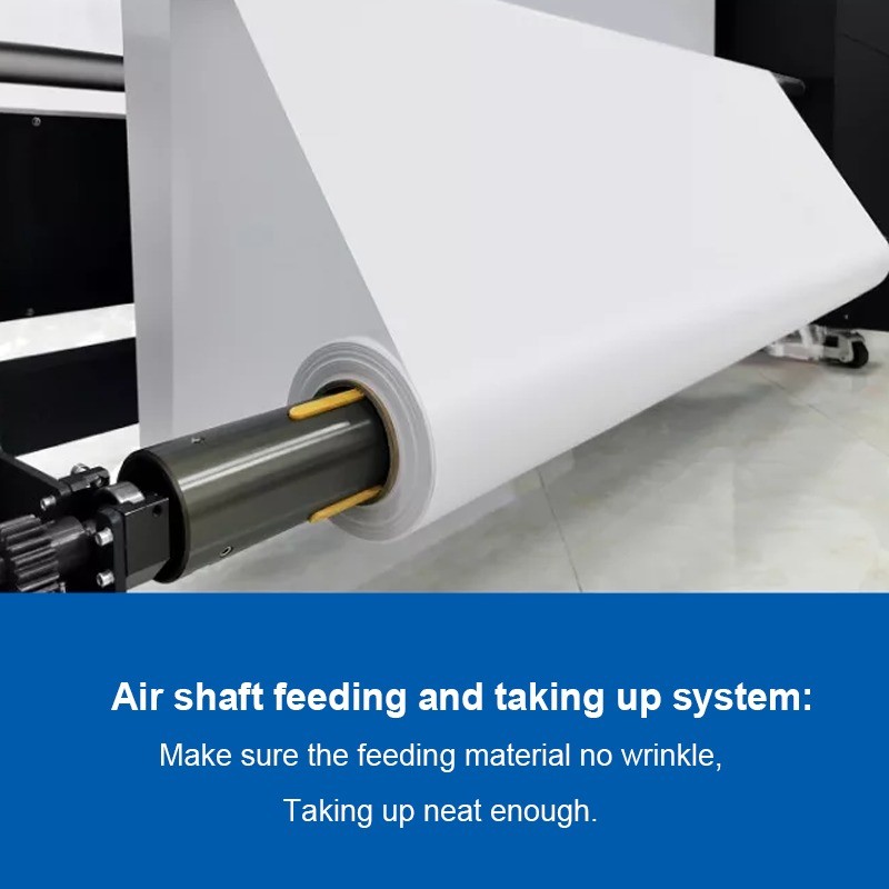 5.9ft 1.8m Hybrid UV Printer for Roll to Roll and Piece Board Printing Multi-Function