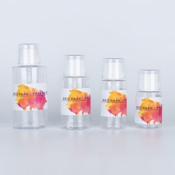Custom Branding Makeup Remover Pump Bottle Leak Free 150ml 200ml 300ml 500ml （MC-418）