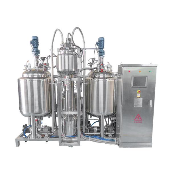 Electric Stainless Steel Blending Equipment Chemical Production Line PLC Controlled For Fully Automatic