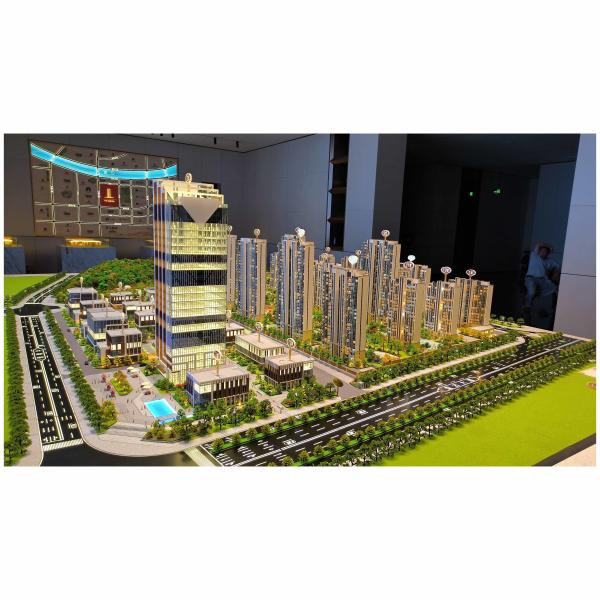 Modern 1:100 Architectural Model Real Estate Scale Model Building