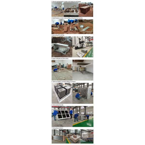 Electronic EPS Foam Cornice Aluminium Moulds for House Decoration 800kg Capacity