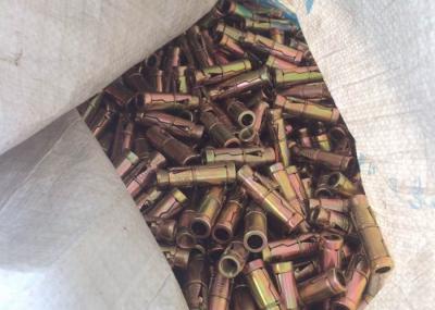 China Manufacturing DIN Standard Zinc Metric fix  anchor  bolt class  4.8   6.8  8.8