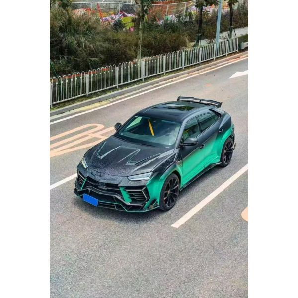 Mansor Style Carbon Fiber Body Kit Lamborghini Urus Front And Rear Bumper Spoiler Hood