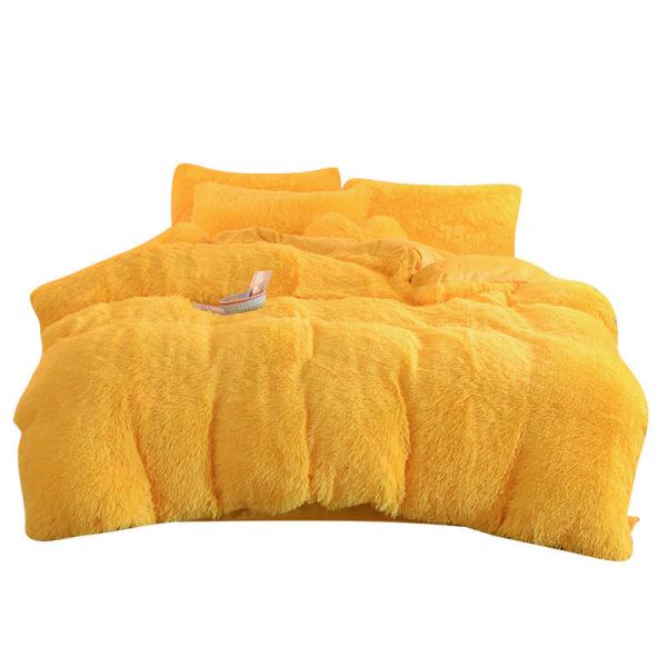 Experience Ultimate Comfort with Customized Logo Mink Velvet Four-Piece Duvet Cover