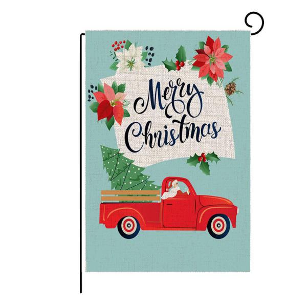 Outdoor Seasonal Decorative Garden Flags 12x18 In Double Side