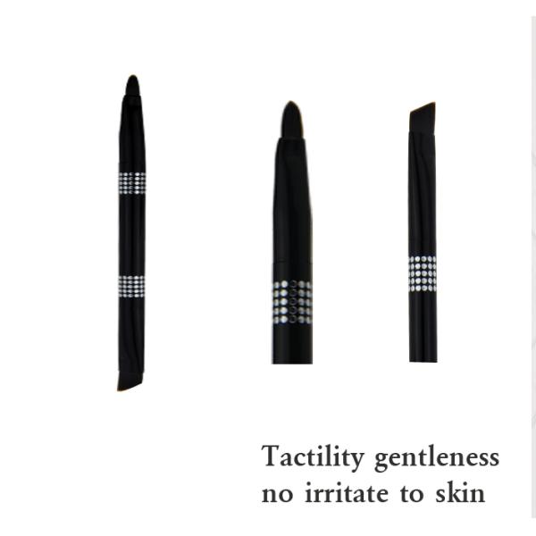 Black Double End Lip Liner Brush Liner Makeup Brush Easy To Carry