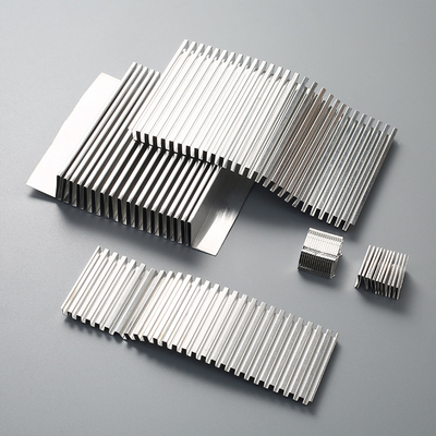 Waterproof Anti Corrosion Stamped Heat Sinks Metal Stamping Radiator