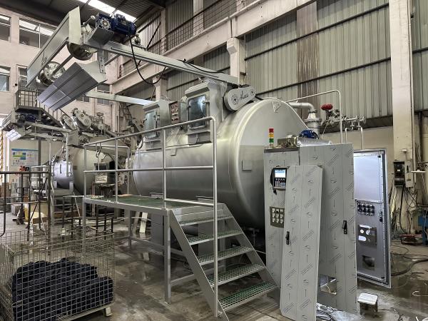 Low Consumption Energy Saving Normal Temperature Overflow Dyeing Machine