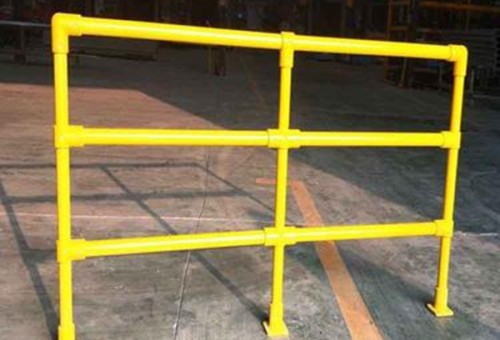 Smooth Surface Yellow FRP Pultruded Tube Customized Colour Diameter