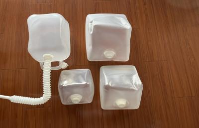 Água semi dobrável 5l exterior de acampamento Jerry Can Foldable plástico