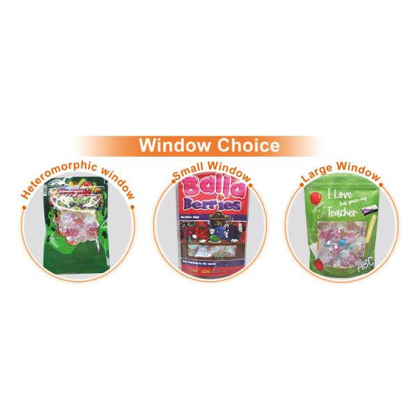Custom Printed Poly Bubble Stand Up Pouches for Business Promotion and Grocery Packaging