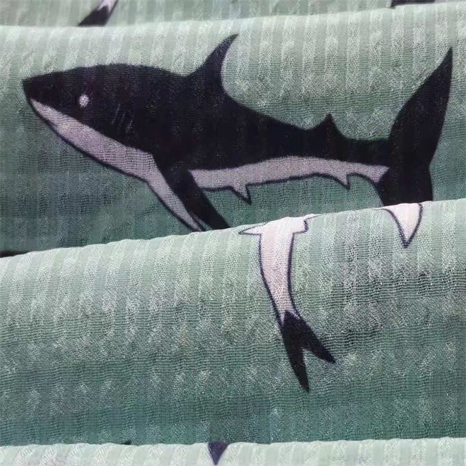 Женщины Crinkle Ripstop одевают ткань 119gsm 57