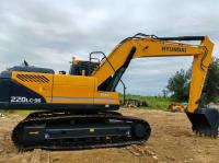Excavadora hidráulica de trilhos, excavadora Hyundai 220LC-9 original