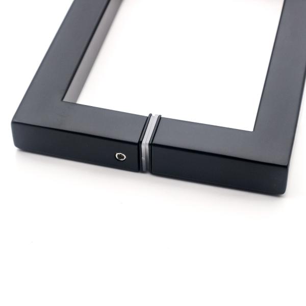 Modern 8 polegadas 200mm H porta de chuveiro manobra para porta de vidro em SS304 acabamento polaco