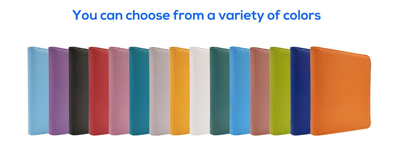 360 Card Card Album Binder Waterproof No Ring Card Collector Folder
