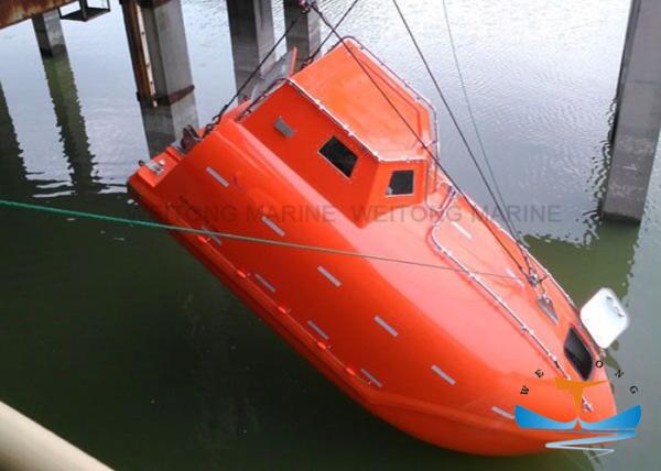 Solas Approval F. R. P Totally Enclosed Free Fall Lifeboat