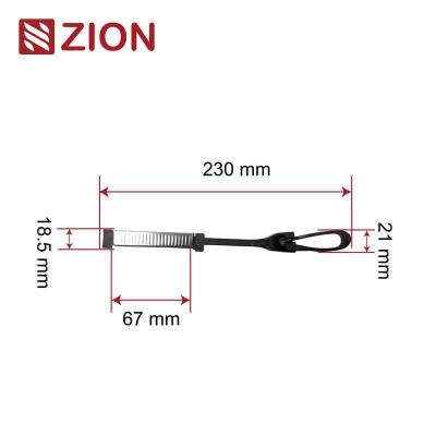 ZCSPC-01 FTTH Combinação Flat Cable Drop Clamp