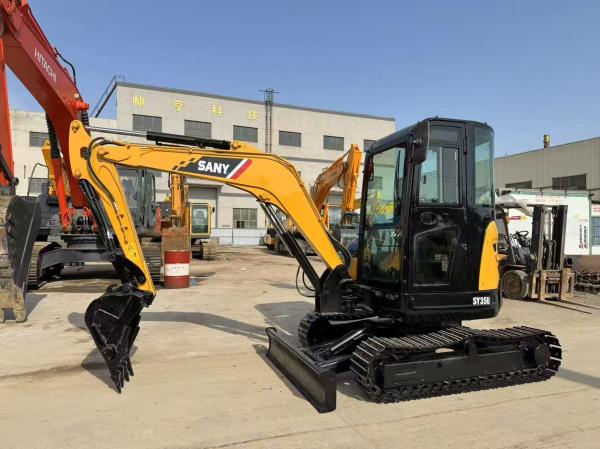 Good condition mini excavator sany sy35u excavator